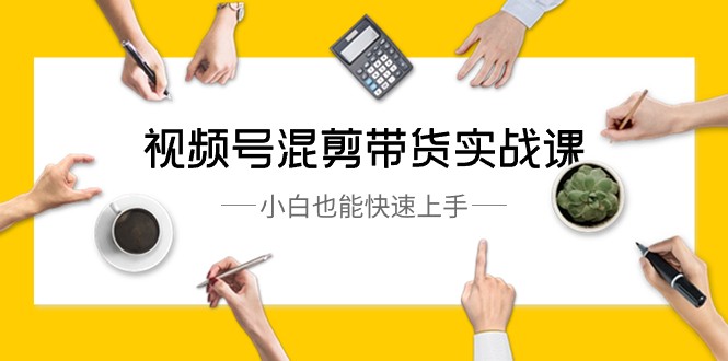 视频号混剪带货实战课 视频号混剪带货实战课,小白也能快速上手(10节课)