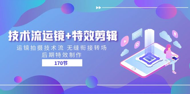 【第8707期】技术流运镜+特效剪辑 运镜拍摄技术流 无缝衔接转场 后期特效制作插图