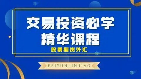 【8893期】飞云金教《交易投资必学 精华课程 股票期货外汇》