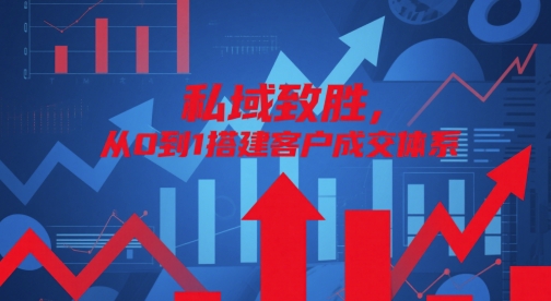 【9442期】私域致胜，从0到1搭建客户成交体系